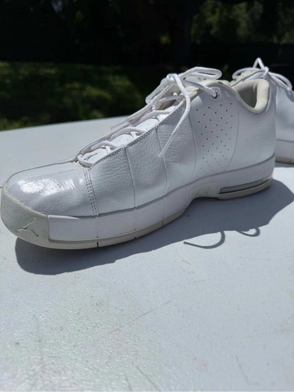 Air Jordan TE 2 Low 'White Pure Platinum' RARE